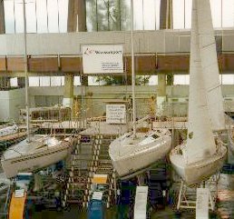 Vorbereitungen für Interboot 2000