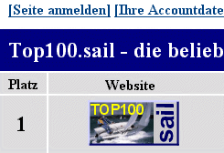 Top100.sail die beliebtesten deutschen Segelseiten